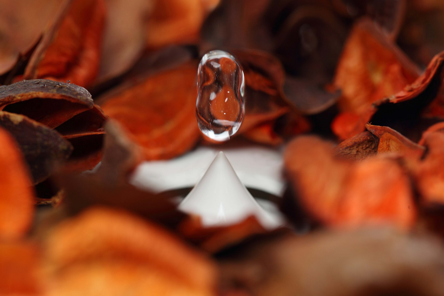 Levitating Water Drops Time Hourglass