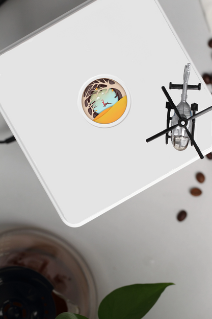 Levitating Water Drops Time Hourglass