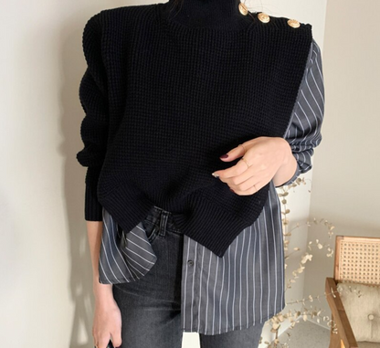 Women Sweater OL Turtleneck