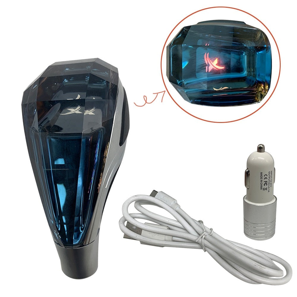 Crystal Touch Activated LED Gear Shift Knob