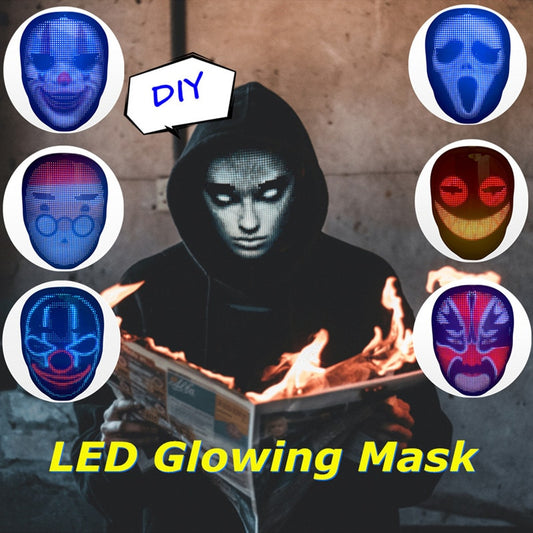 Customizable Led Bluetooth Mask