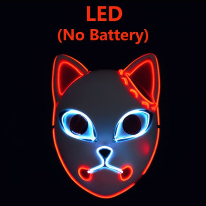 DEMON SLAYER LED FOX MASK