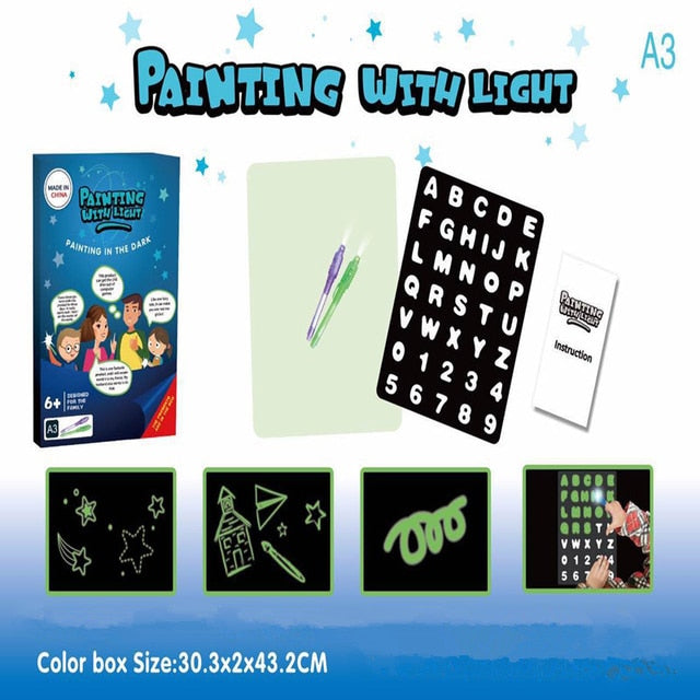 Magic LED Light Drawing Pad