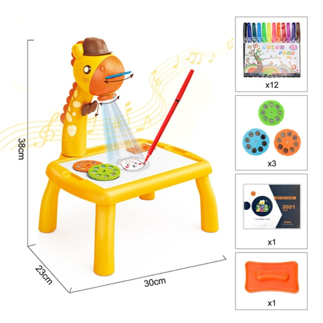 CHILDREN PROJECTION DRAWING BOARD