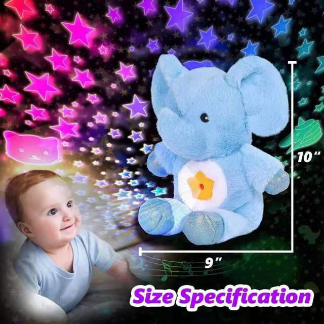 Light projector stuffed animal