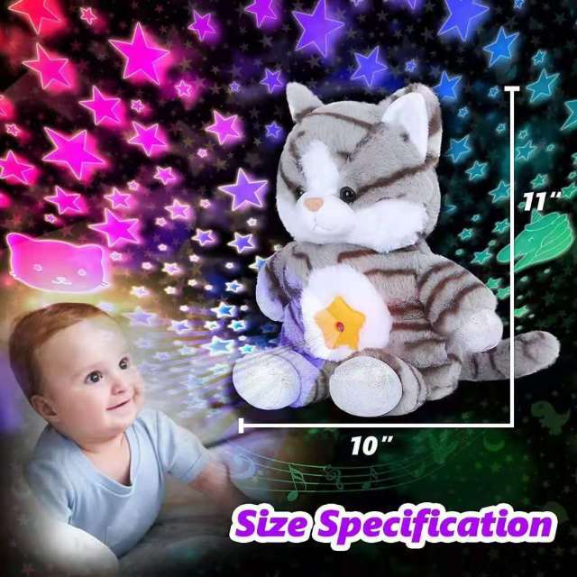 Light projector stuffed animal