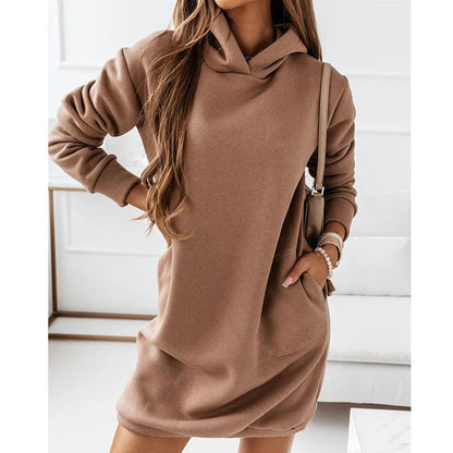 Hooded  Long Sleeve Tunic