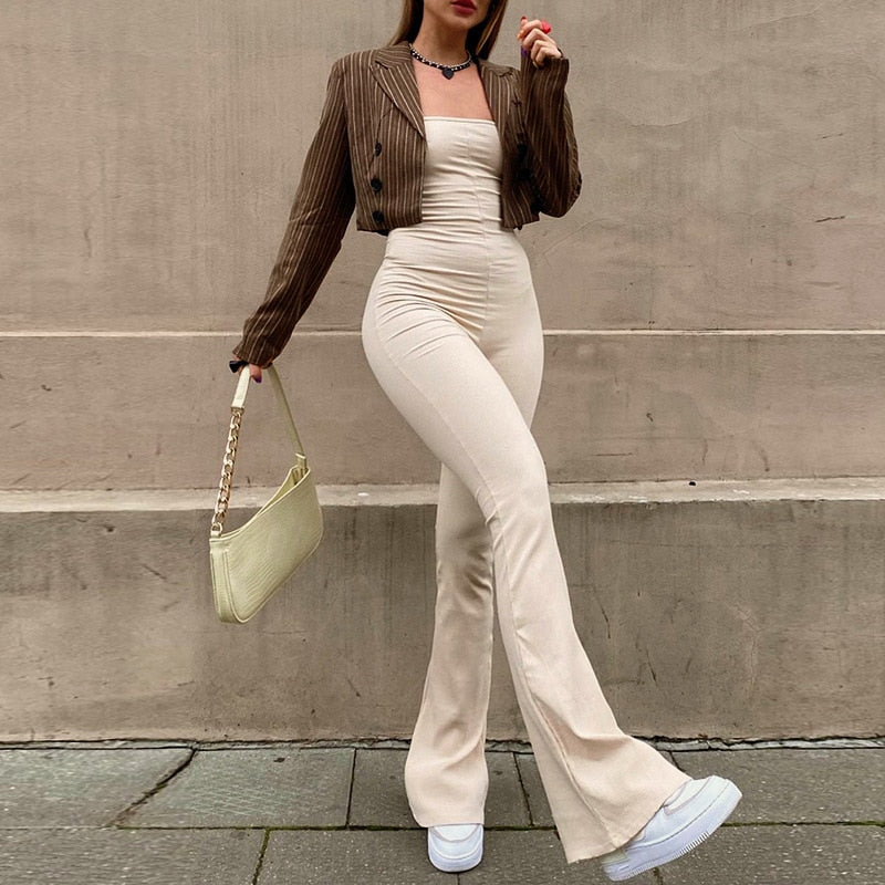 casual women's jumpsuit trousers